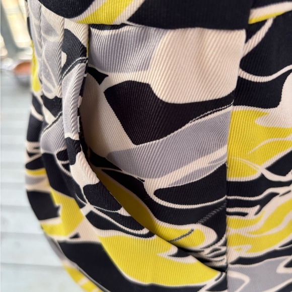 Banana Republic Yellow Black Strapless Bodycon Dress - Picture 5 of 11